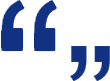 Blue speech marks