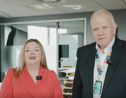 Lindsey Kidd MD and Richard Burnett Commercial Director of HM3 Legal, solicitors in Chester, Liverpool and Manchester